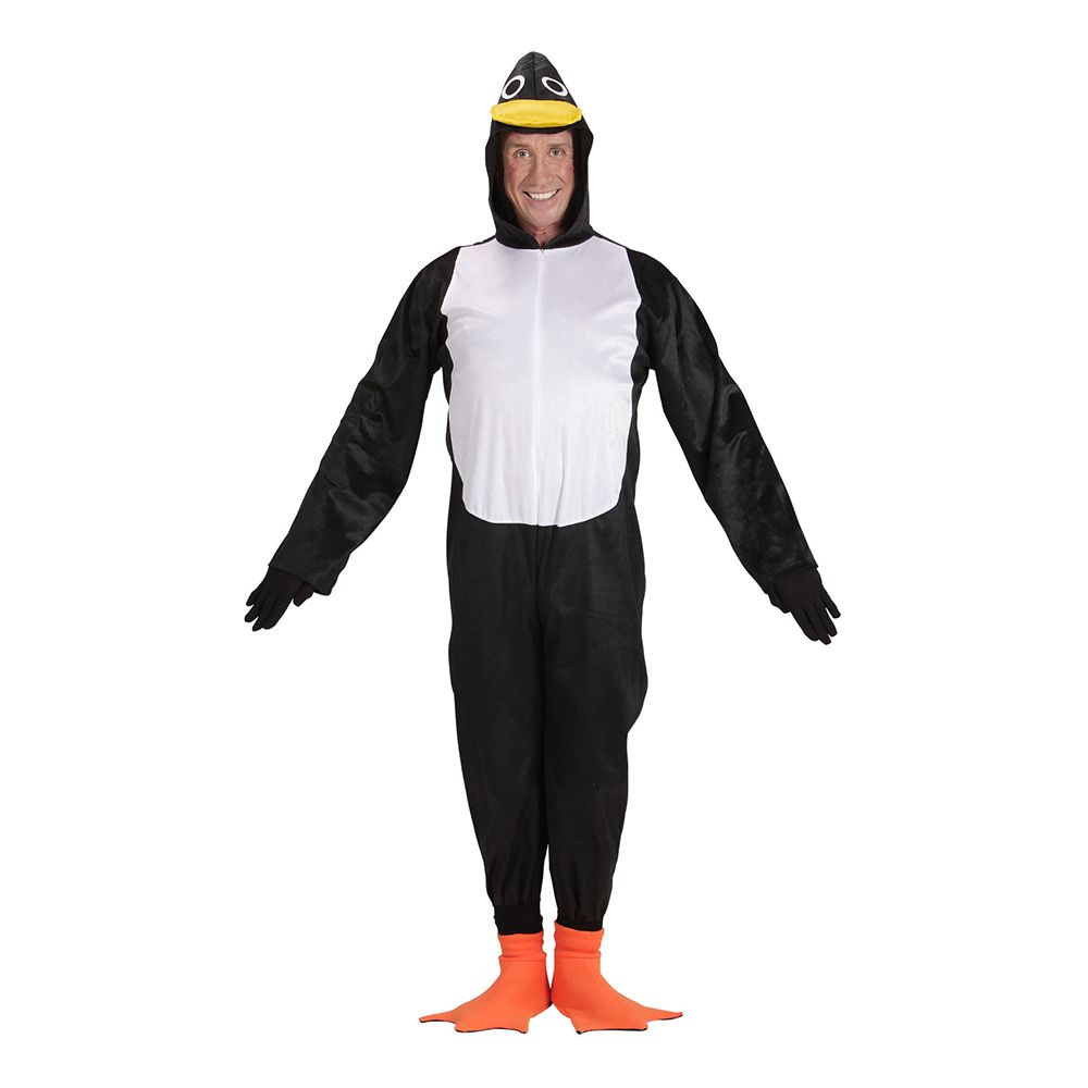Pingvin Jumpsuit Maskeraddräkt