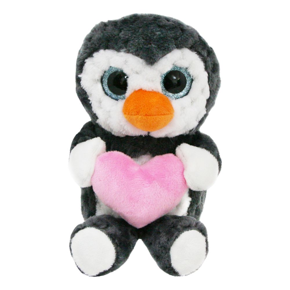 Pingviini Vaaleanpunaisella Sydämellä Pehmoeläin