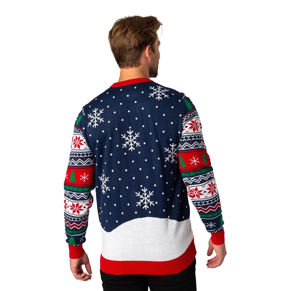 Pingvin på Skidor Jultröja