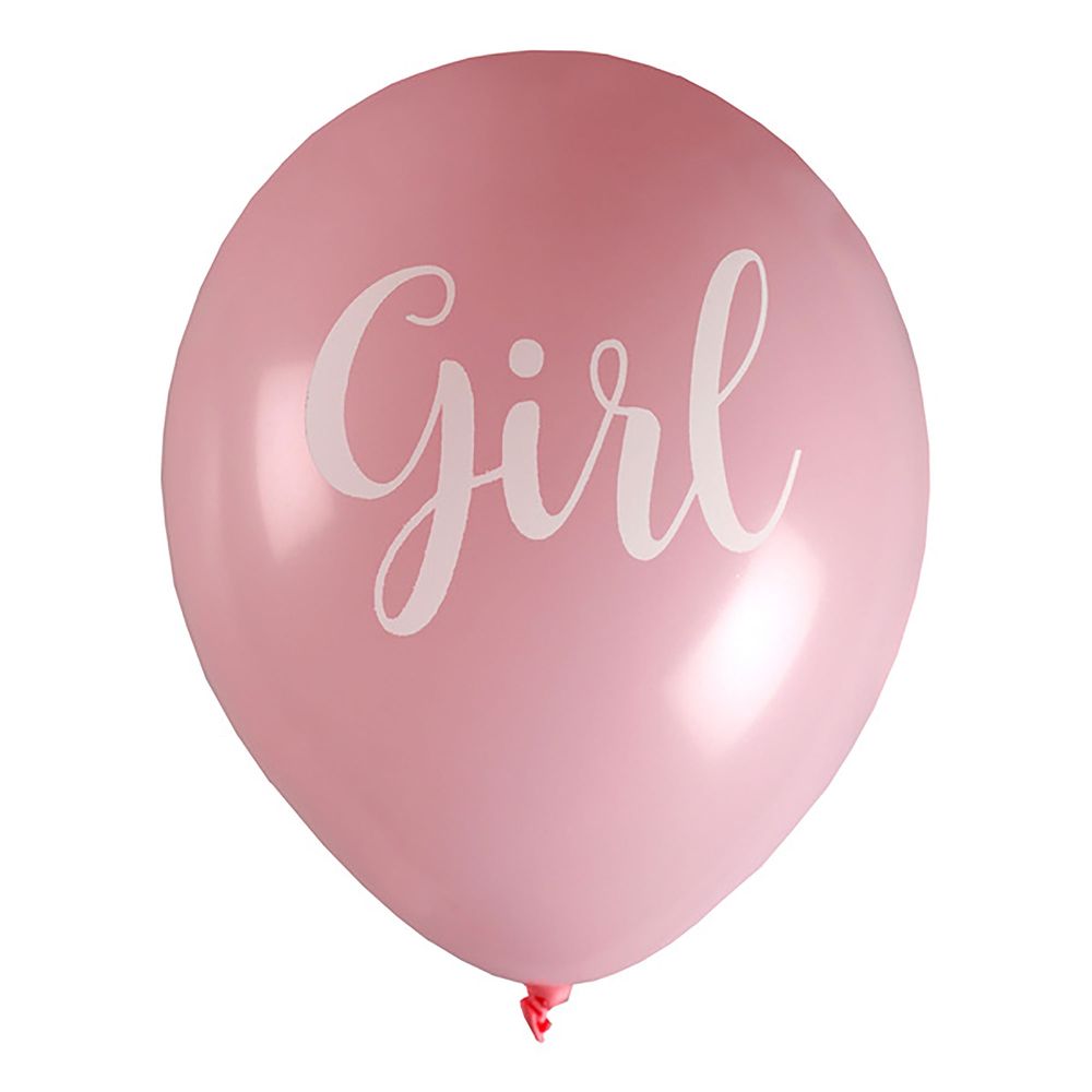Balloner Girl Lyserød