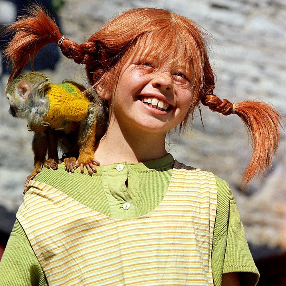 Pippi Langstrømpe Børnekostume