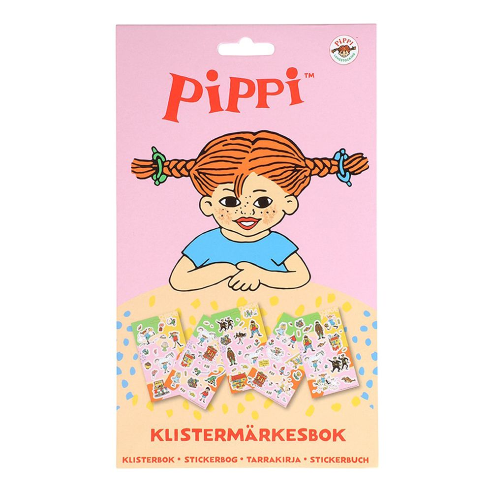 Pippi Langstrømpe Klistermærker