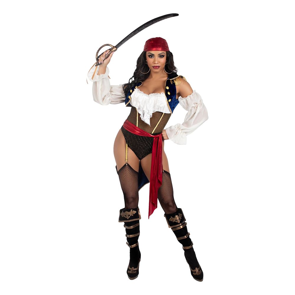 Pirat Body Deluxe Kostume