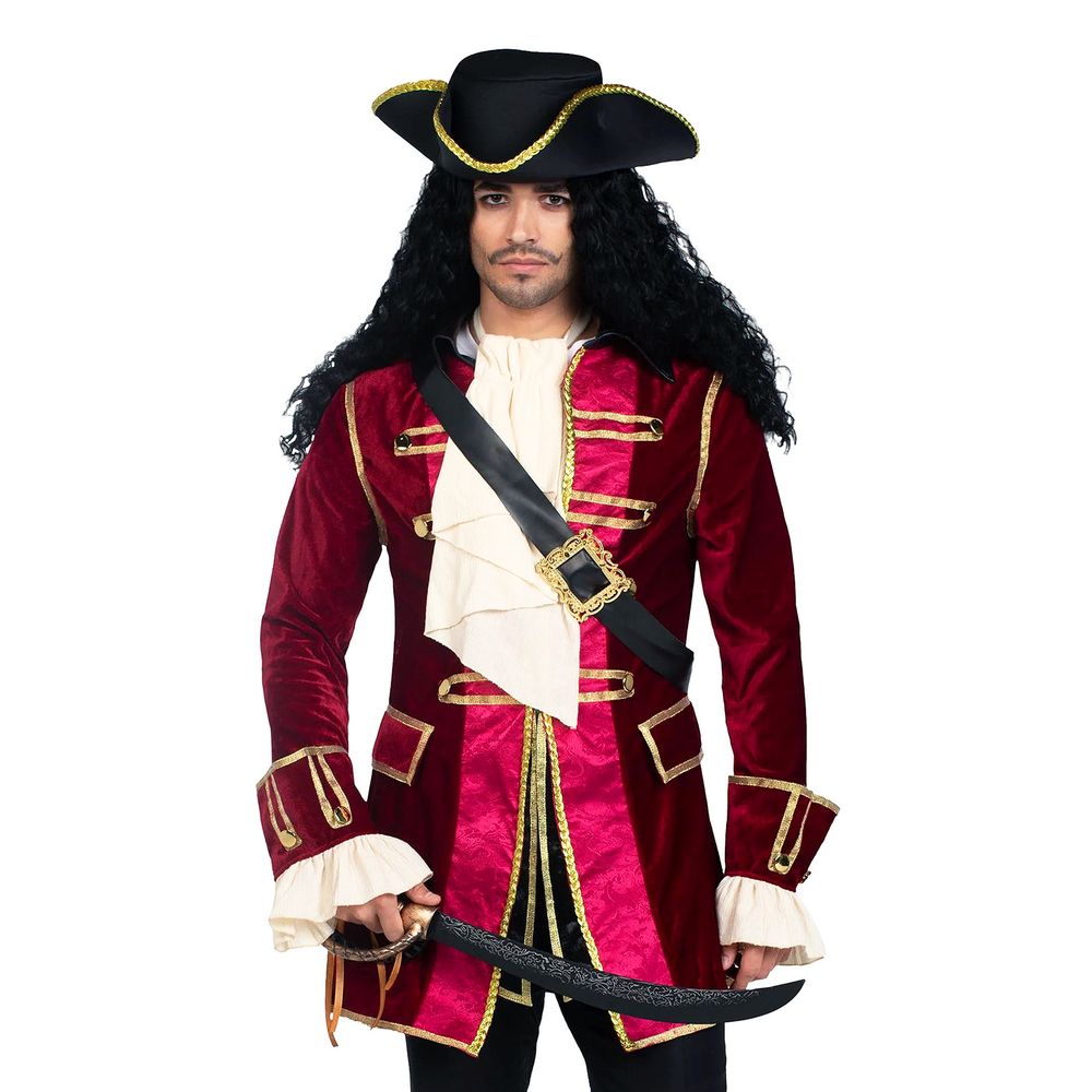 Pirat Kaptajn Deluxe Kostume