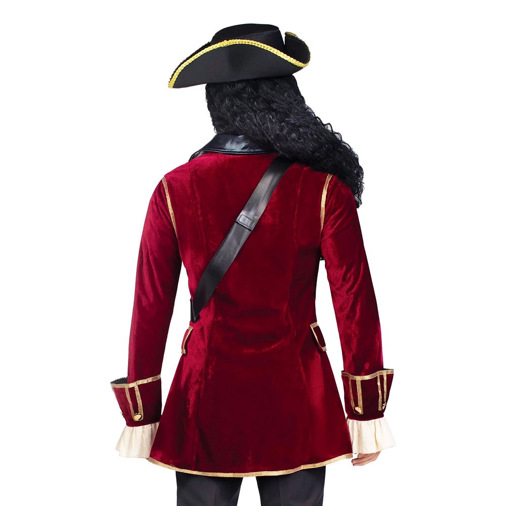 Pirat Kaptajn Deluxe Kostume