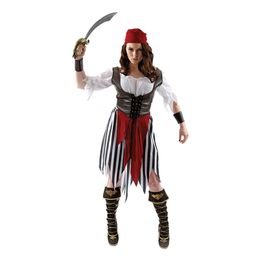 Piratkvinne Kostyme