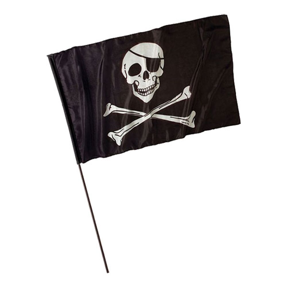 Piratflag på Pind