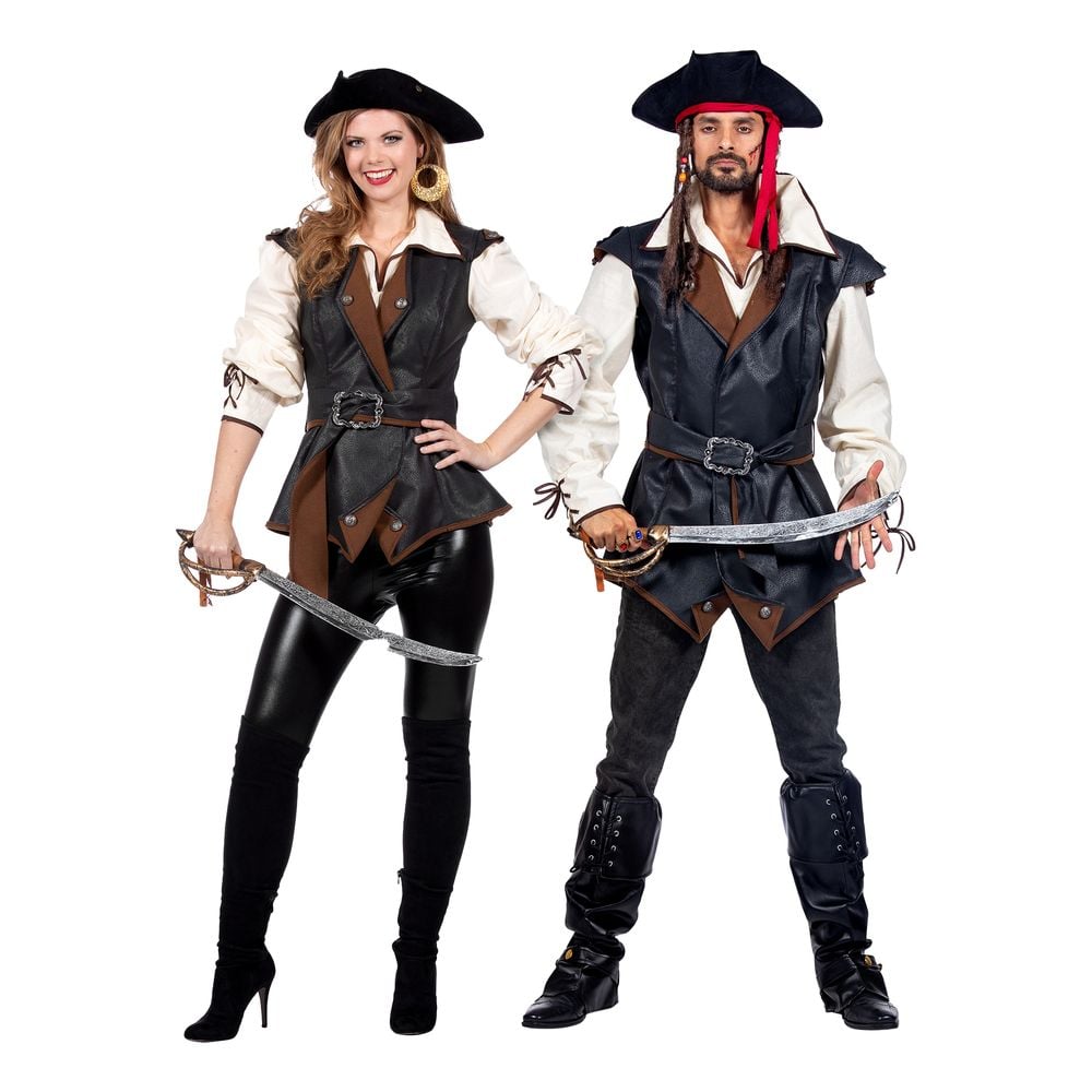 Piratjakke Deluxe Dame Kostume