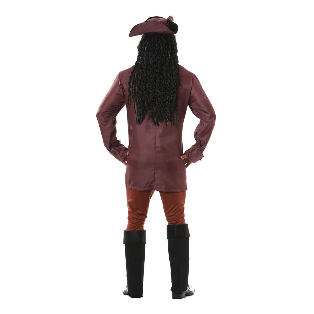Piratkaptein Plus-size Kostyme