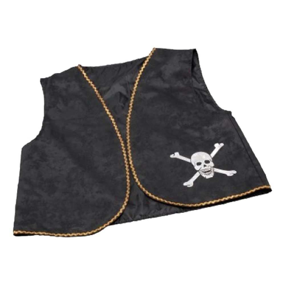 Piratvest Svart