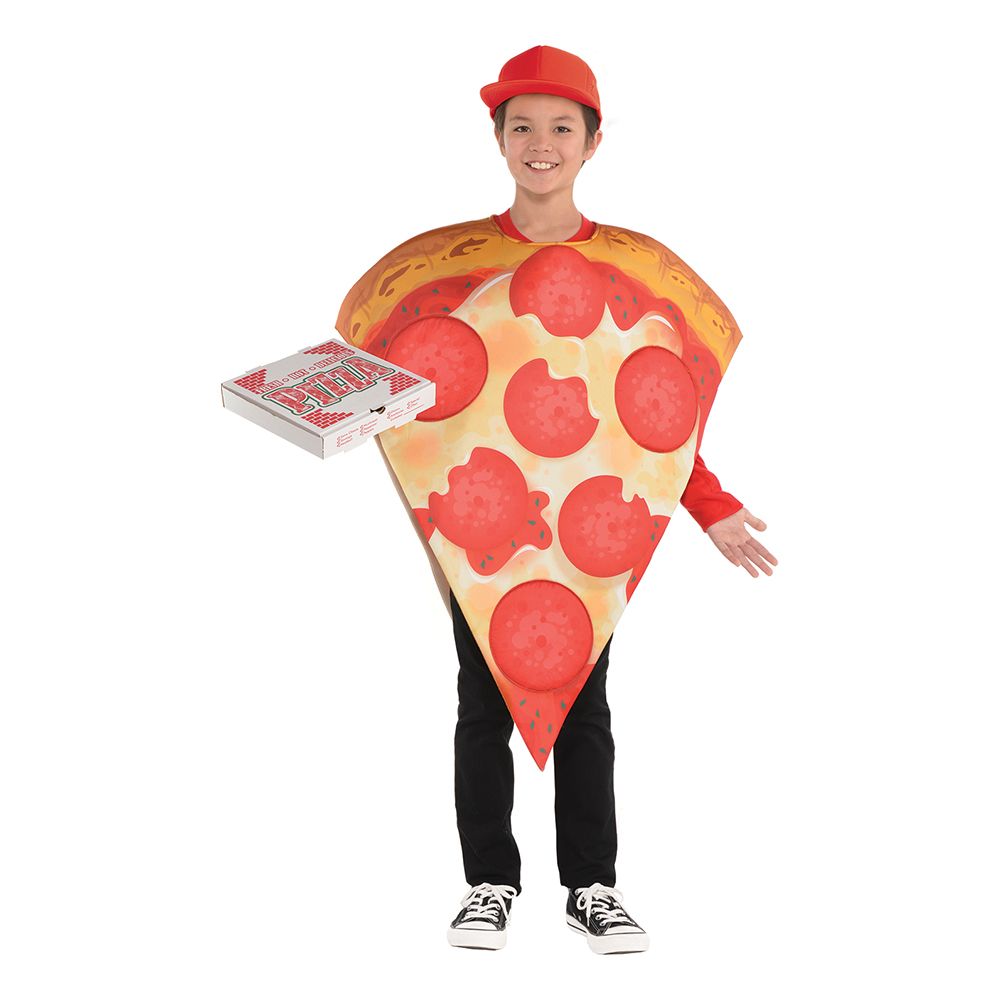 Pizza Slice Barn Maskeraddräkt