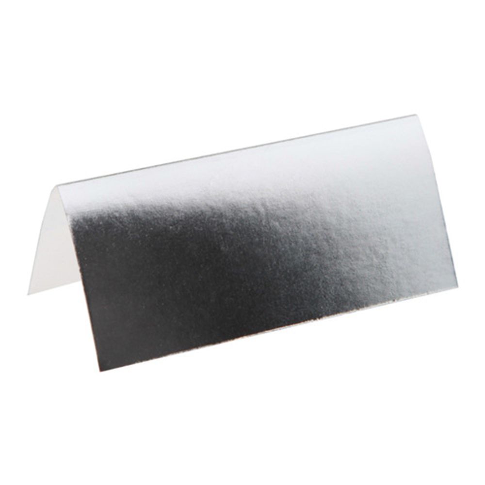 Placeringskort Silvermetallic