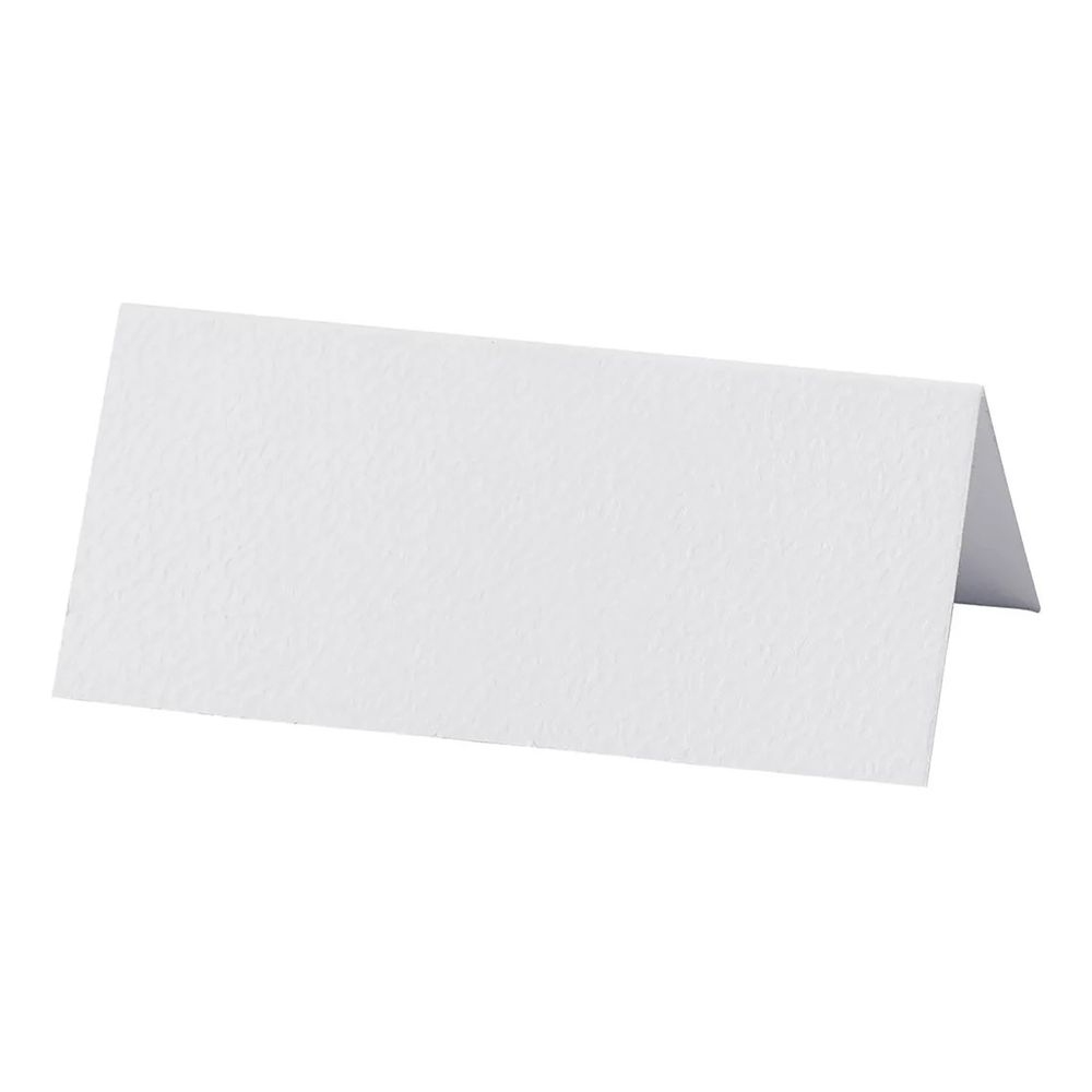 Placeringskort Vit