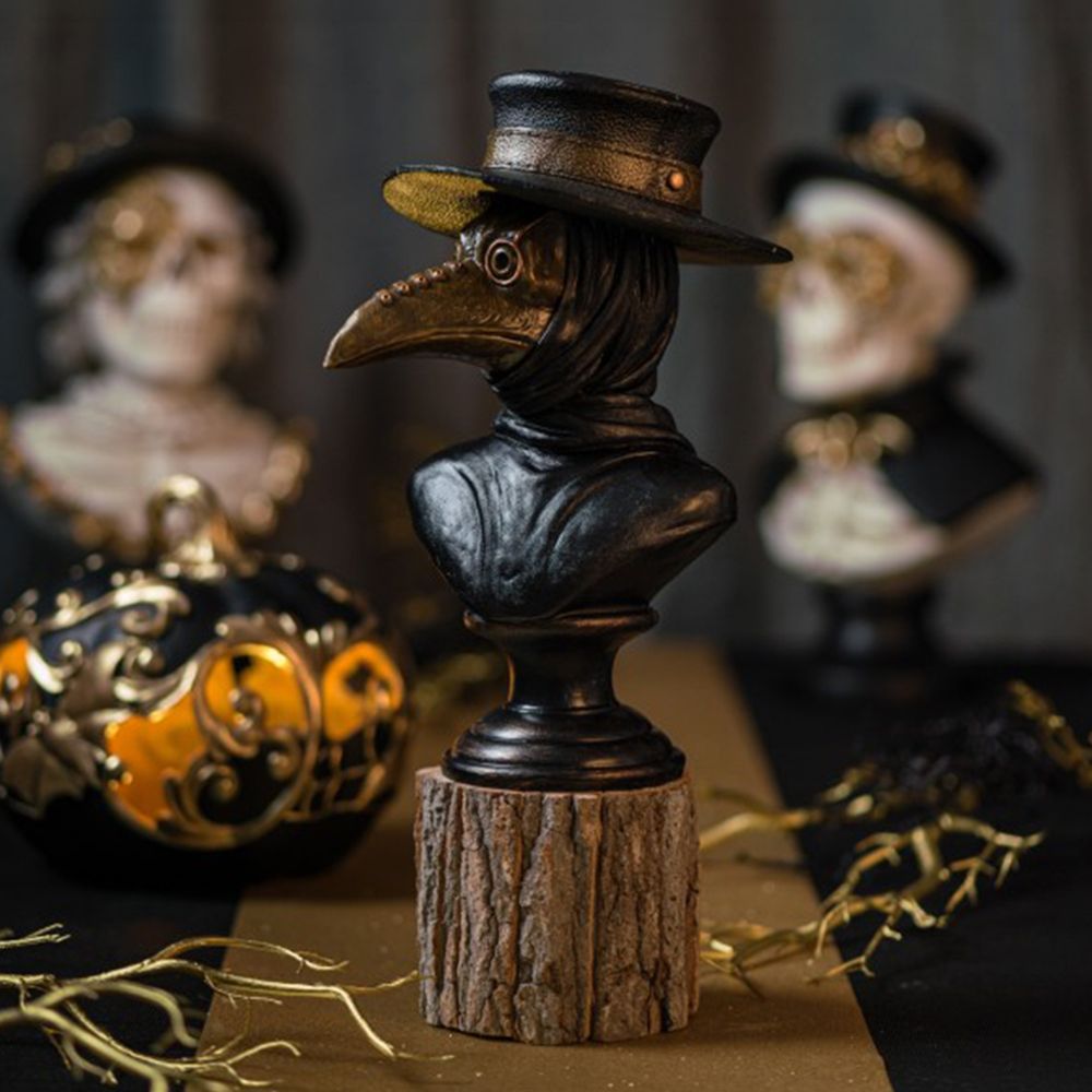 Plague Doctor Skulptur