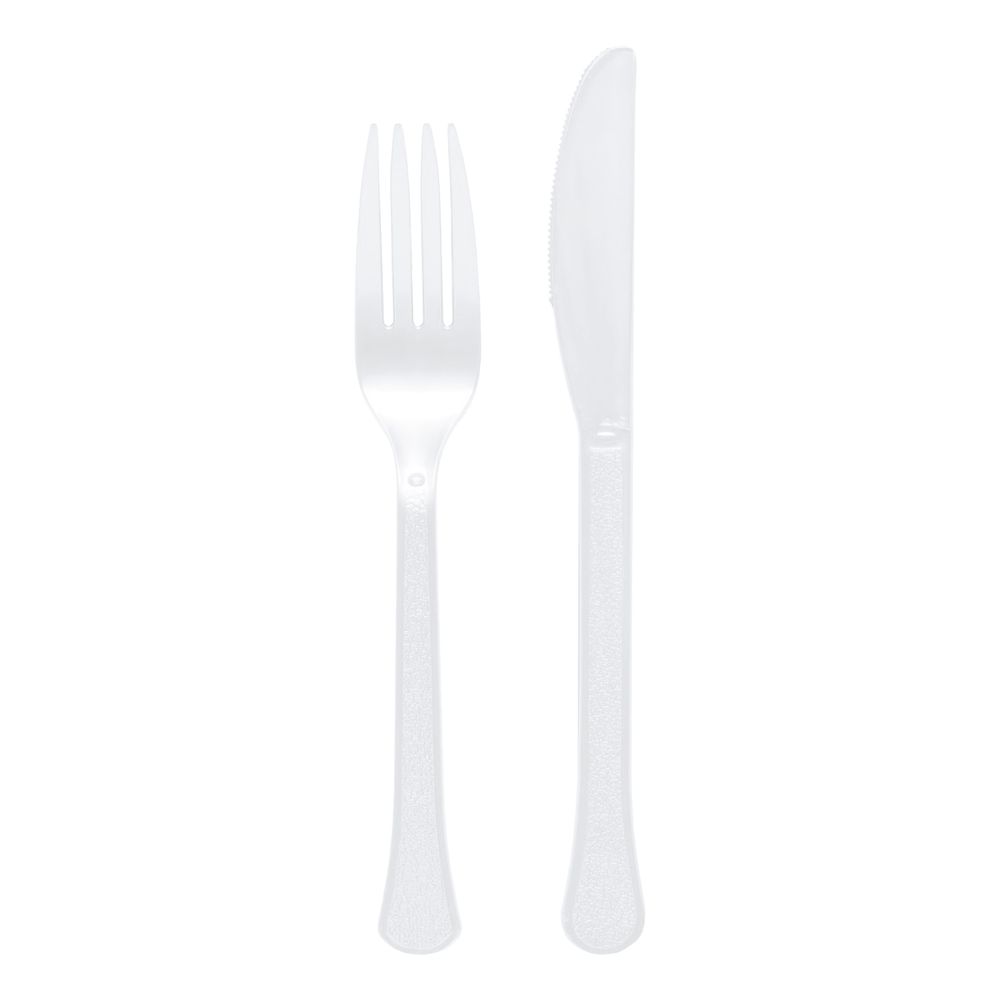 Plastbestick Vit