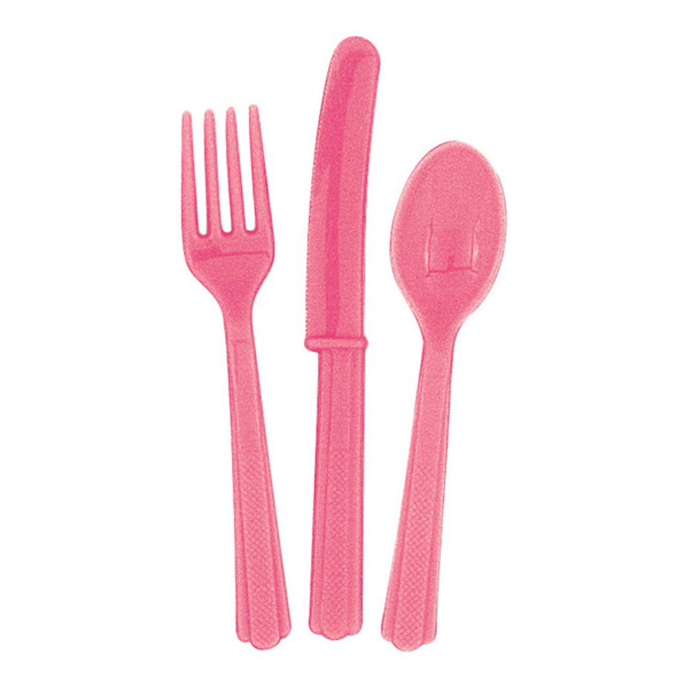 Plastbestick Rosa