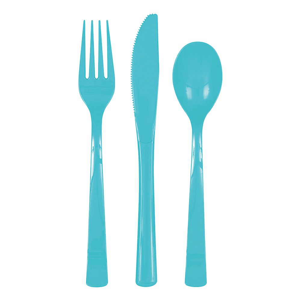 Plastbestik Turkis