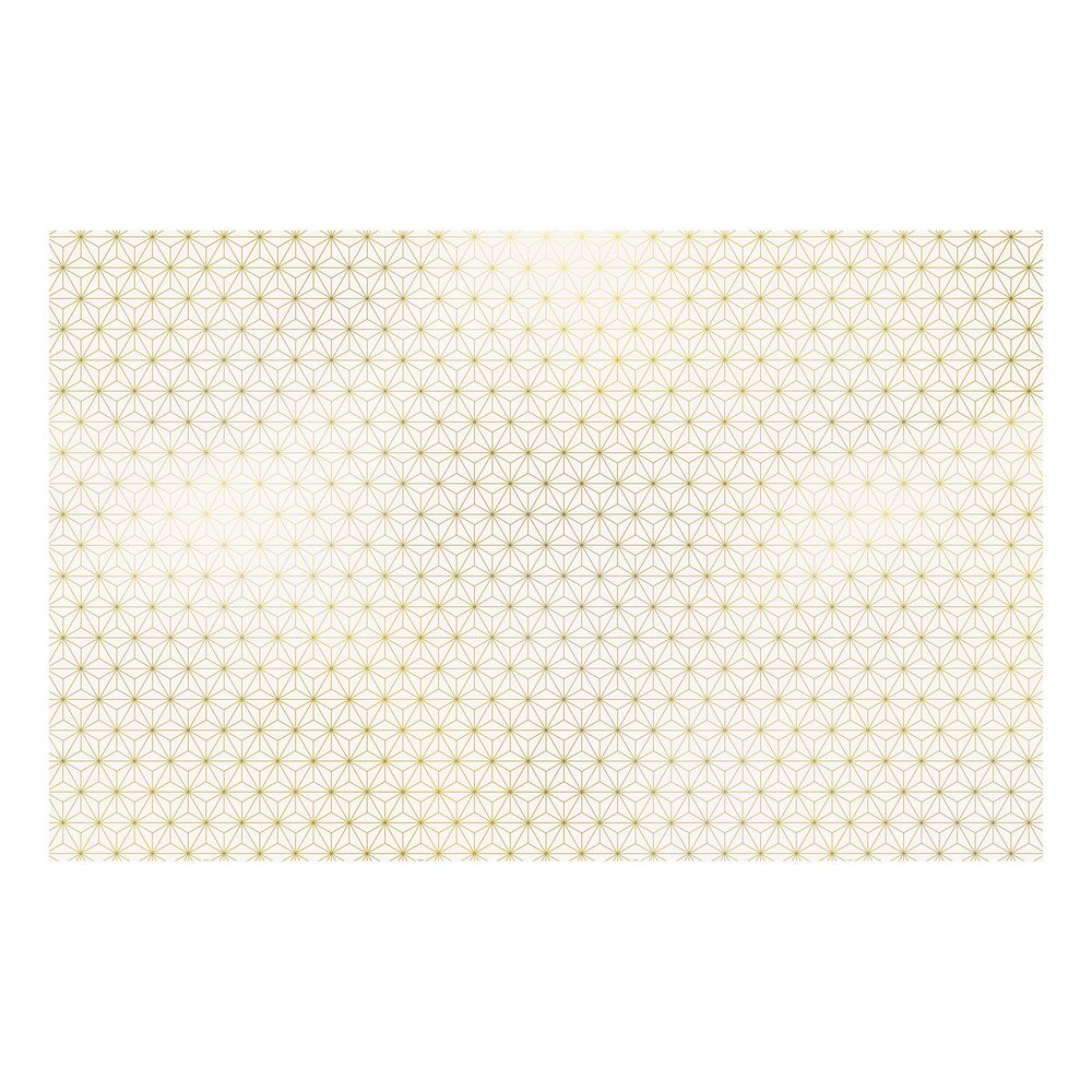 Plastdug Geometrisk Guld