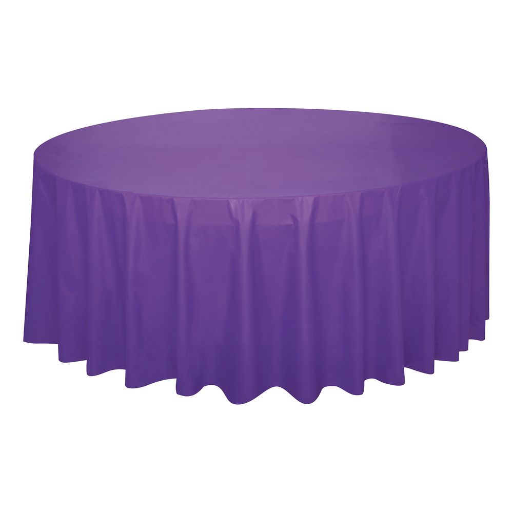 Plastdug Rund Lilla