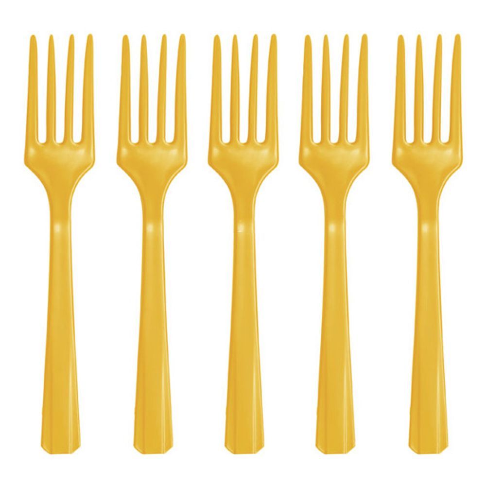 Plastgafler Gule