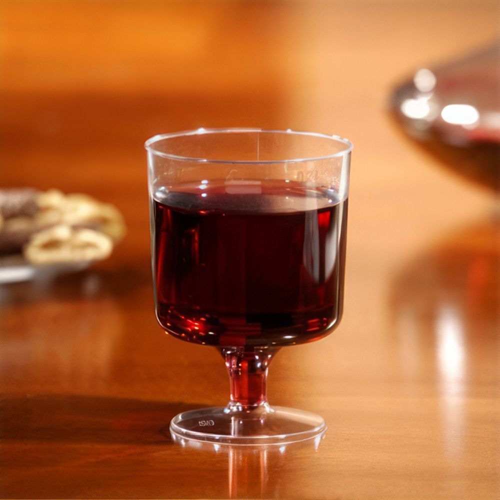 Plastglass Rødvin