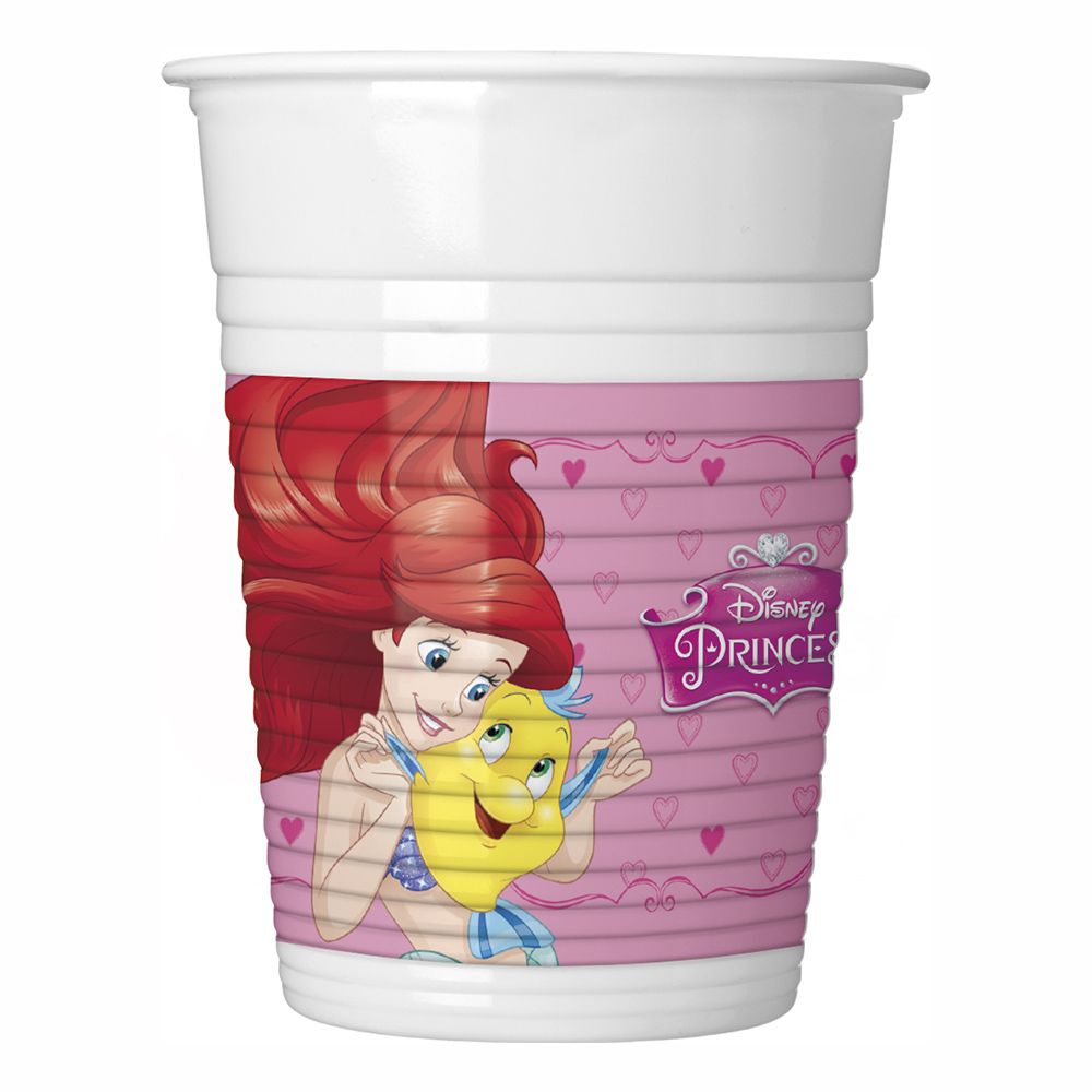 Plastkopper Disney-prinsesser