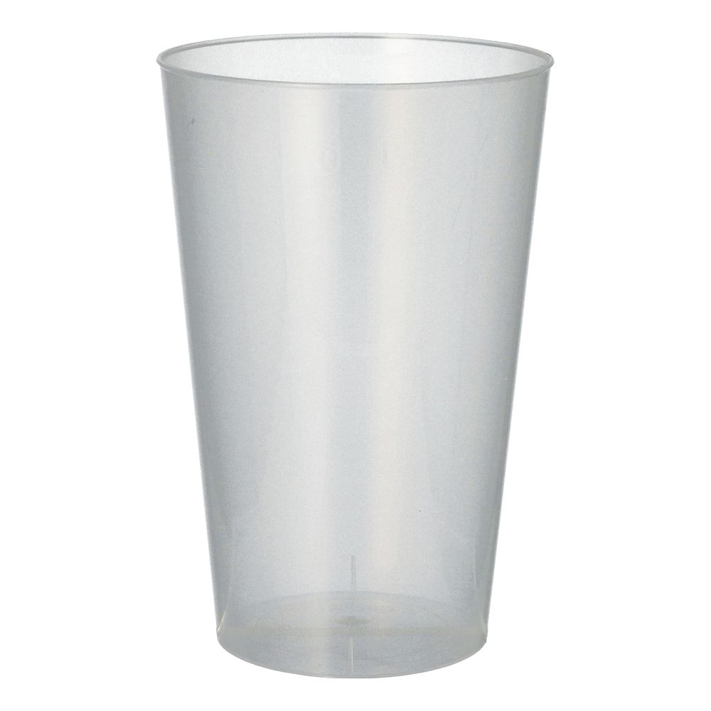 Genanvendelige Plastglas