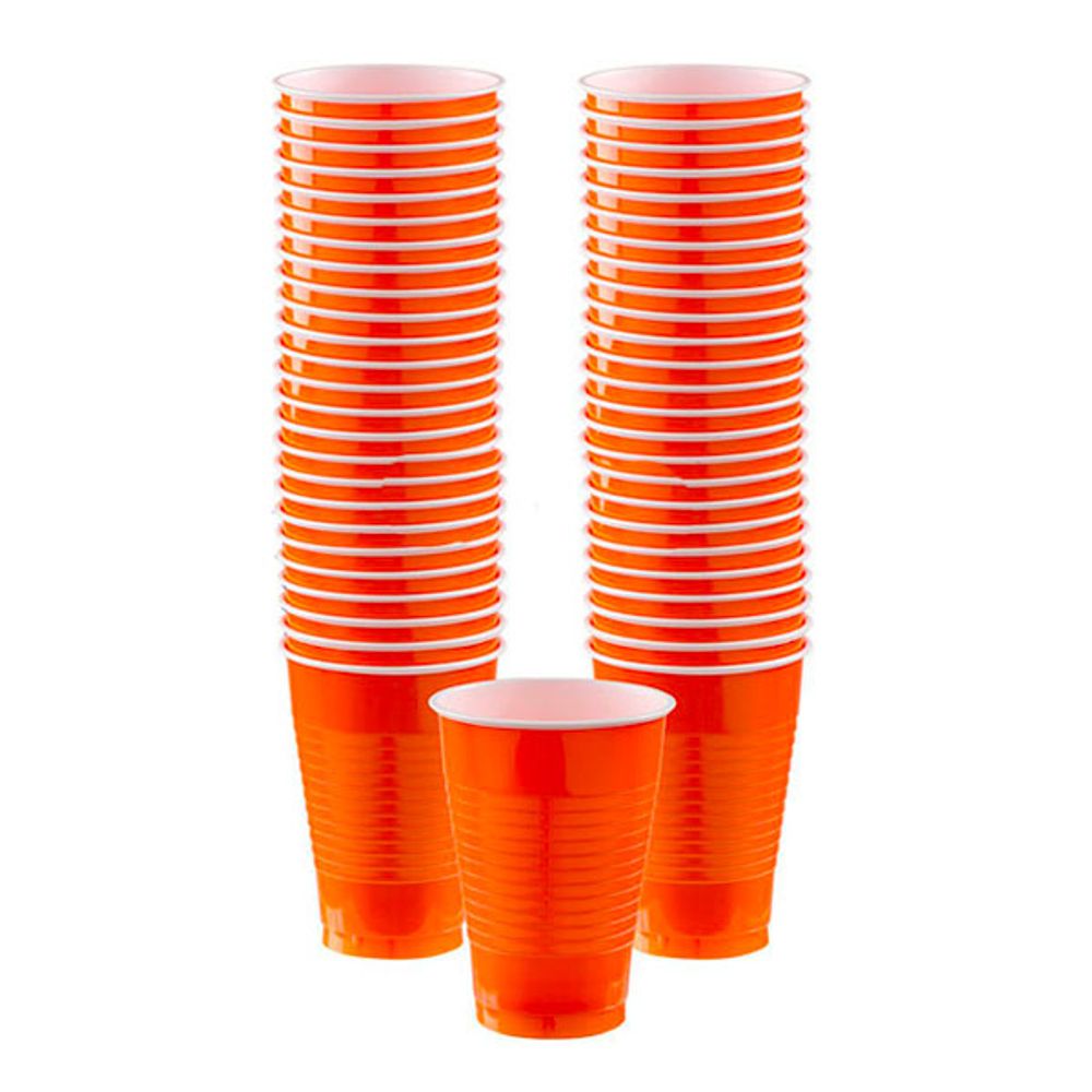 Plastkopper Oransje