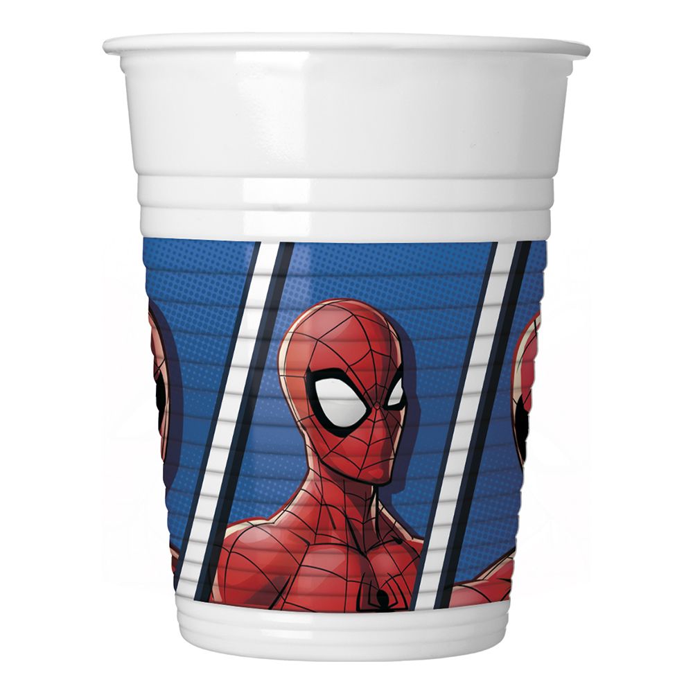 Plastmuggar Spiderman Team