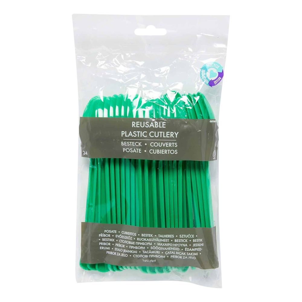 Plastskedar Gröna