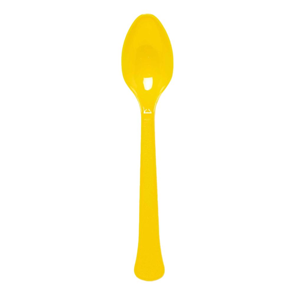 Plastskjeer Gule