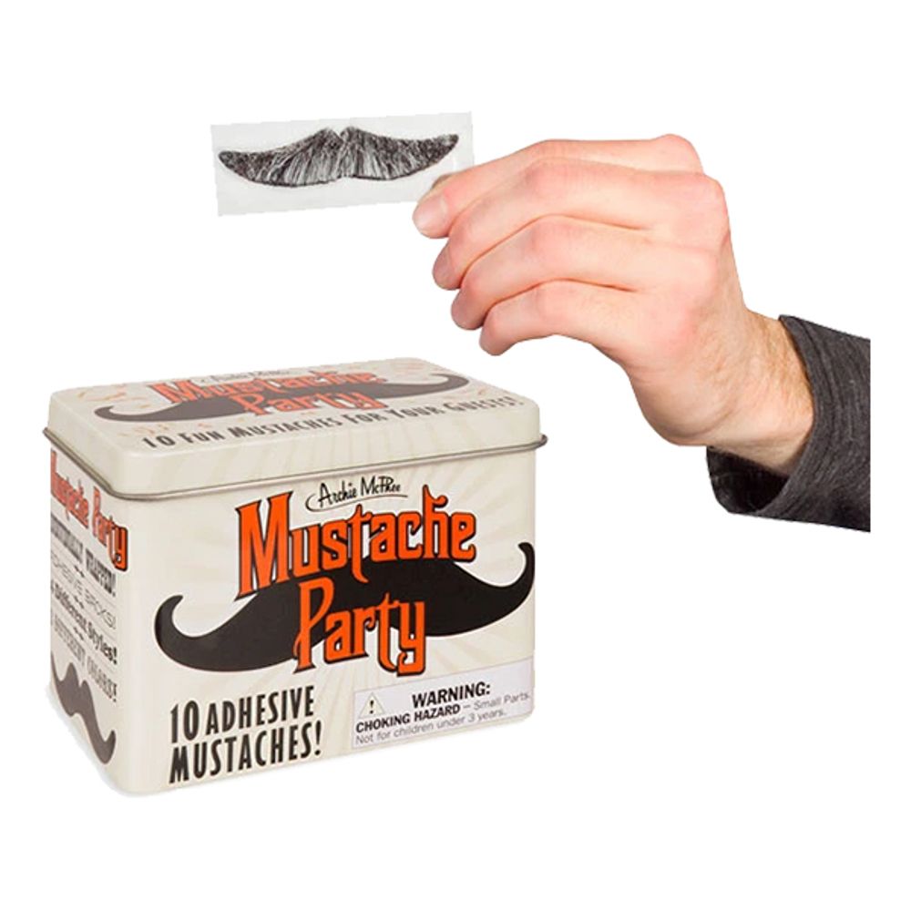 Plåtask med Mustascher
