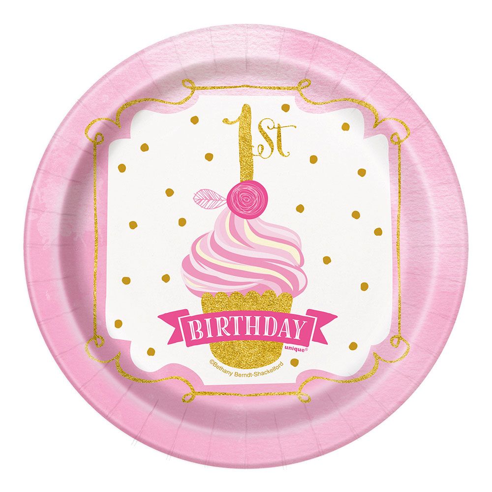 Pappasjetter 1st Birthday Rosa