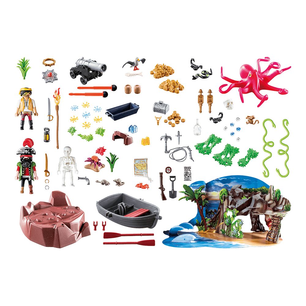 Playmobil Adventskalender Skattjakt i Piratviken