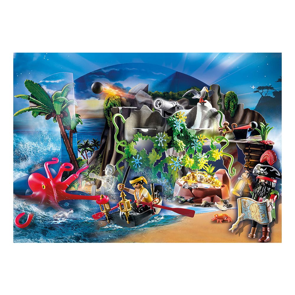 Playmobil Adventskalender Skattjakt i Piratviken