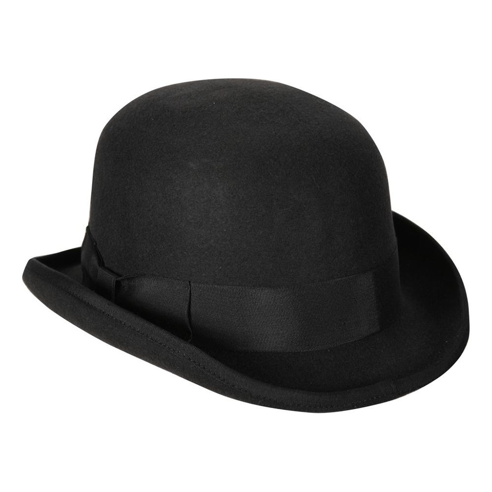Bowlerhatt Svart Deluxe