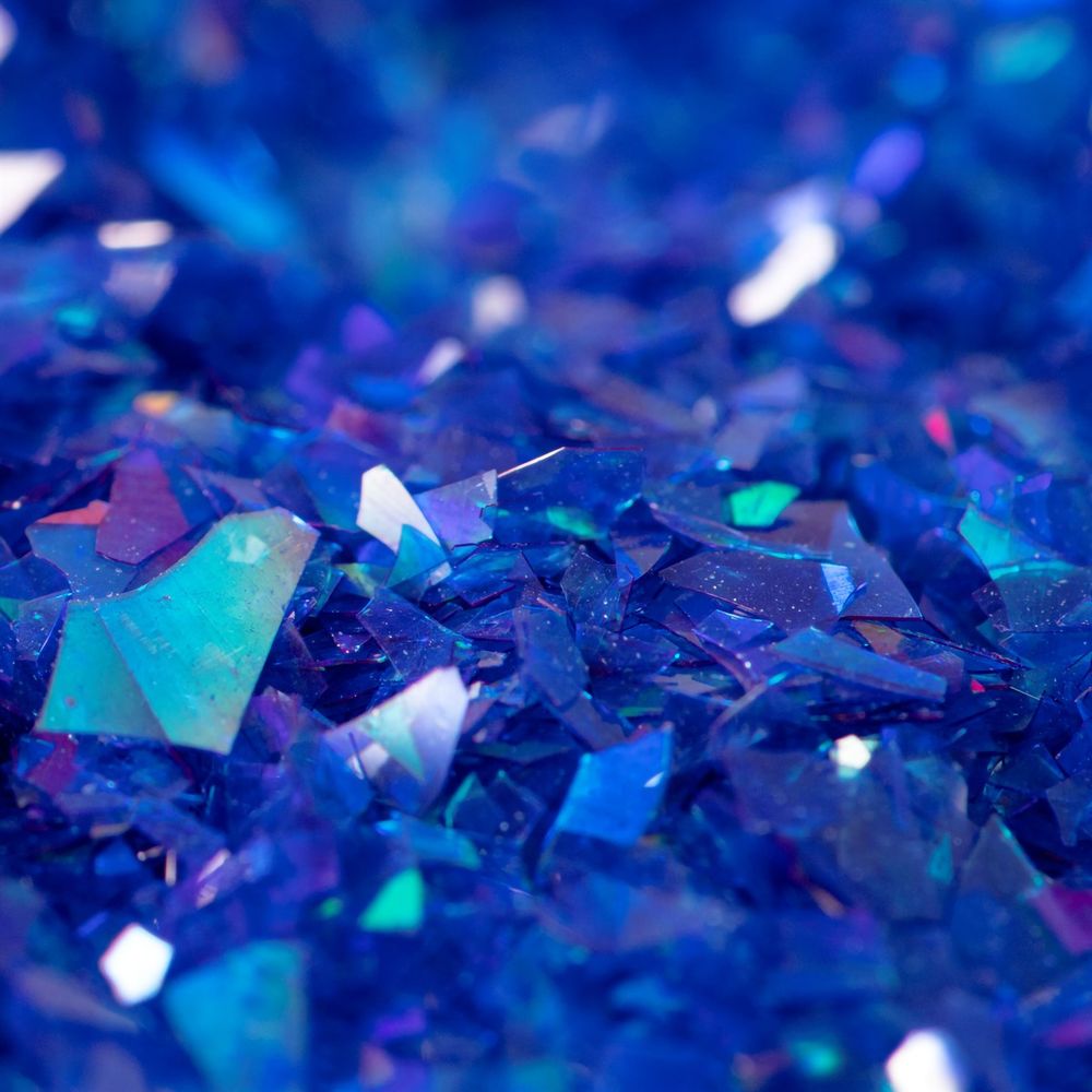 PME Syötävä Glitter Irisoiva Sininen