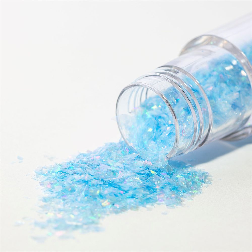 PME Syötävä Glitter Irisoiva Jääsininen