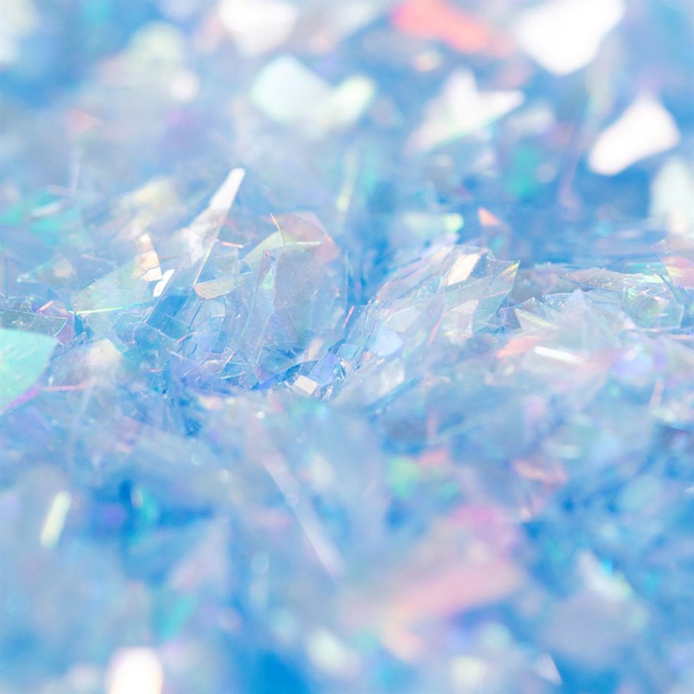 PME Syötävä Glitter Irisoiva Jääsininen