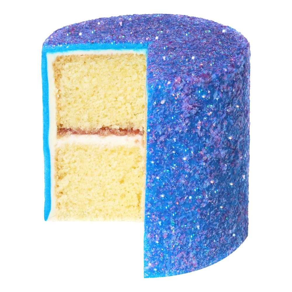 PME Syötävä Glitter Irisoiva Liila Pastelli