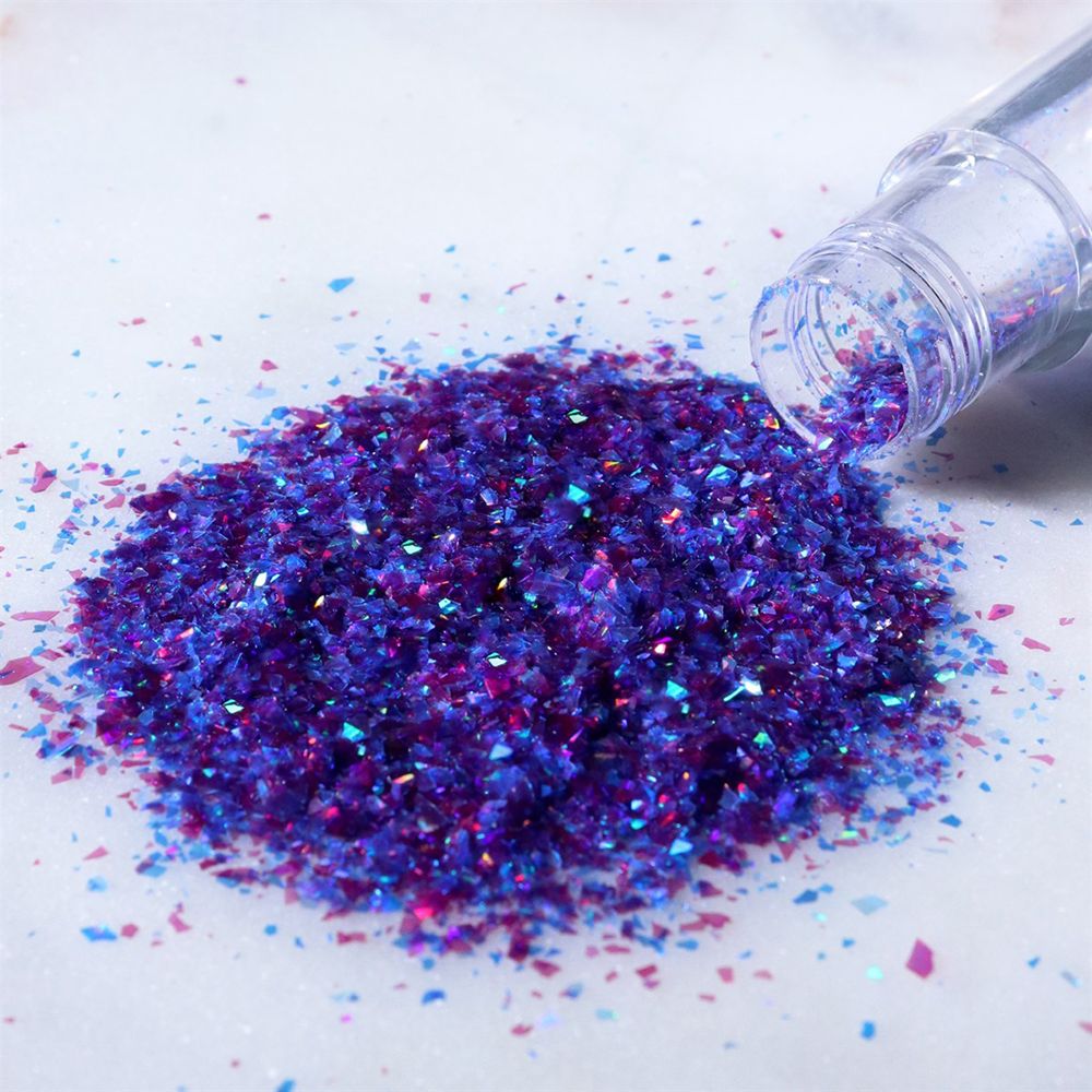 PME Syötävä Glitter Irisoiva Tummanvioletti