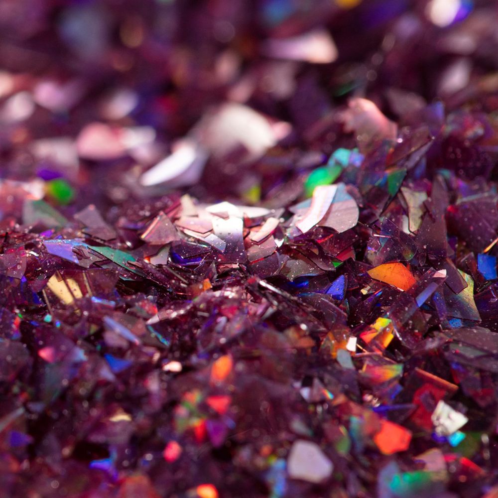 PME Syötävä Glitter Irisoiva Luumu