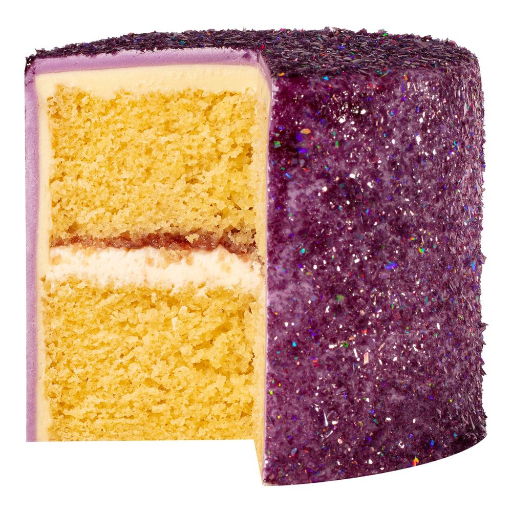 PME Syötävä Glitter Irisoiva Luumu