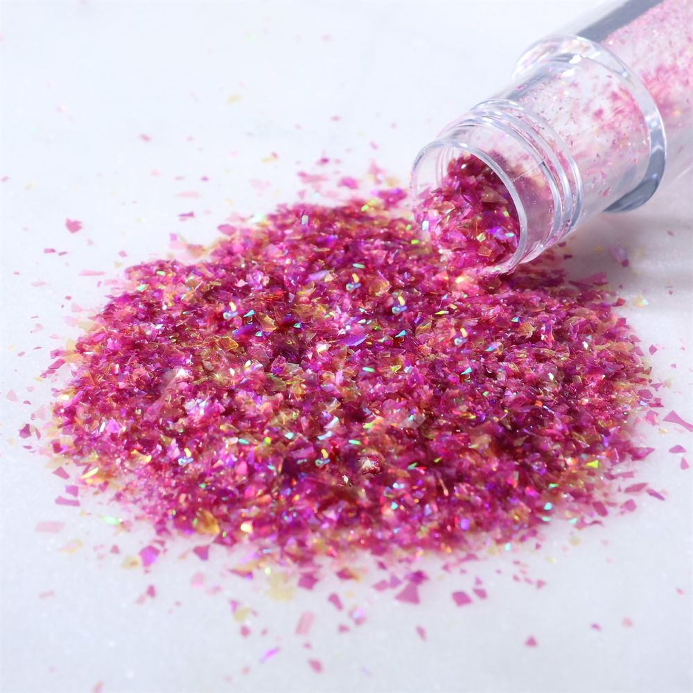 PME Syötävä Glitter Irisoiva Vaaleanpunainen