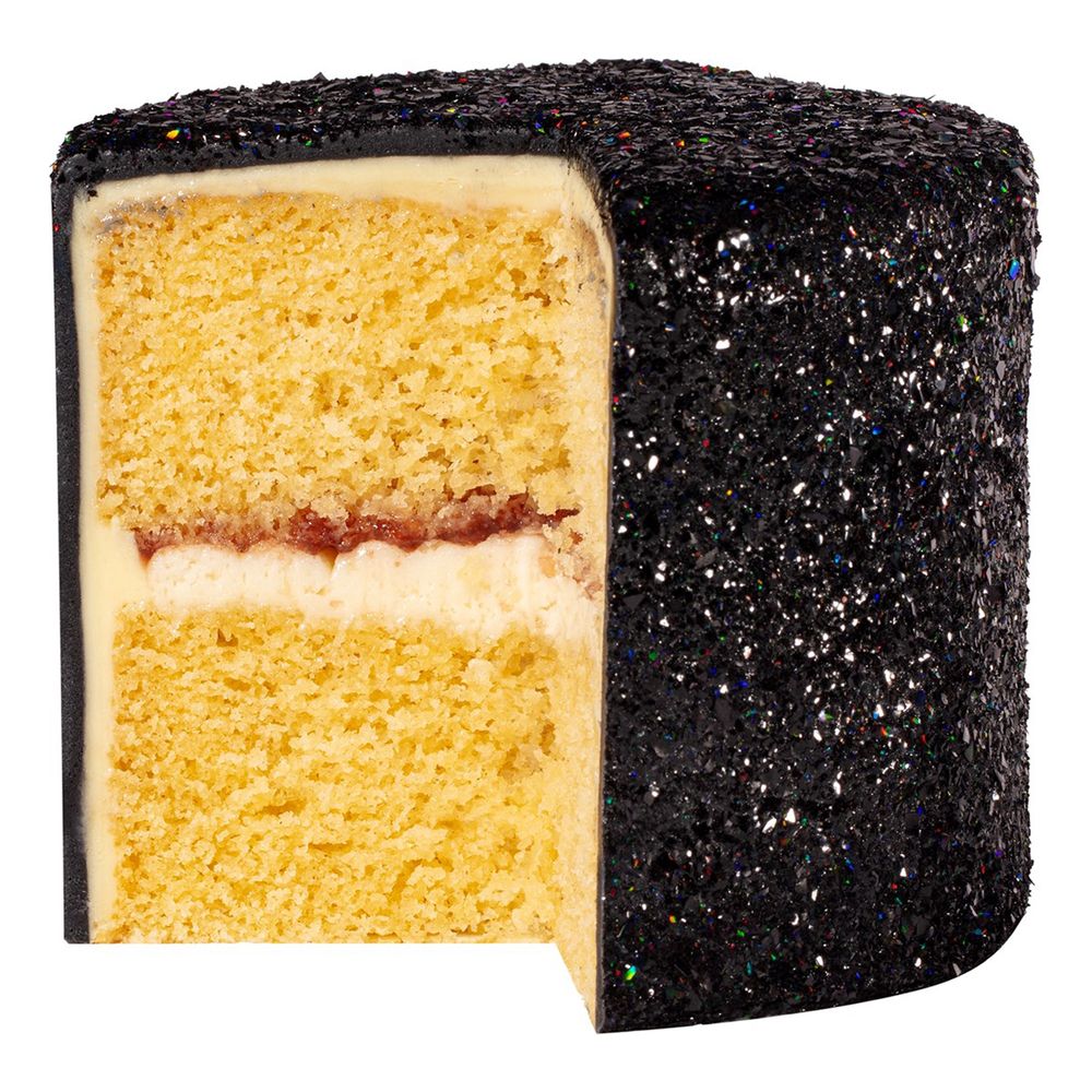 PME Syötävä Glitter Irisoiva Musta