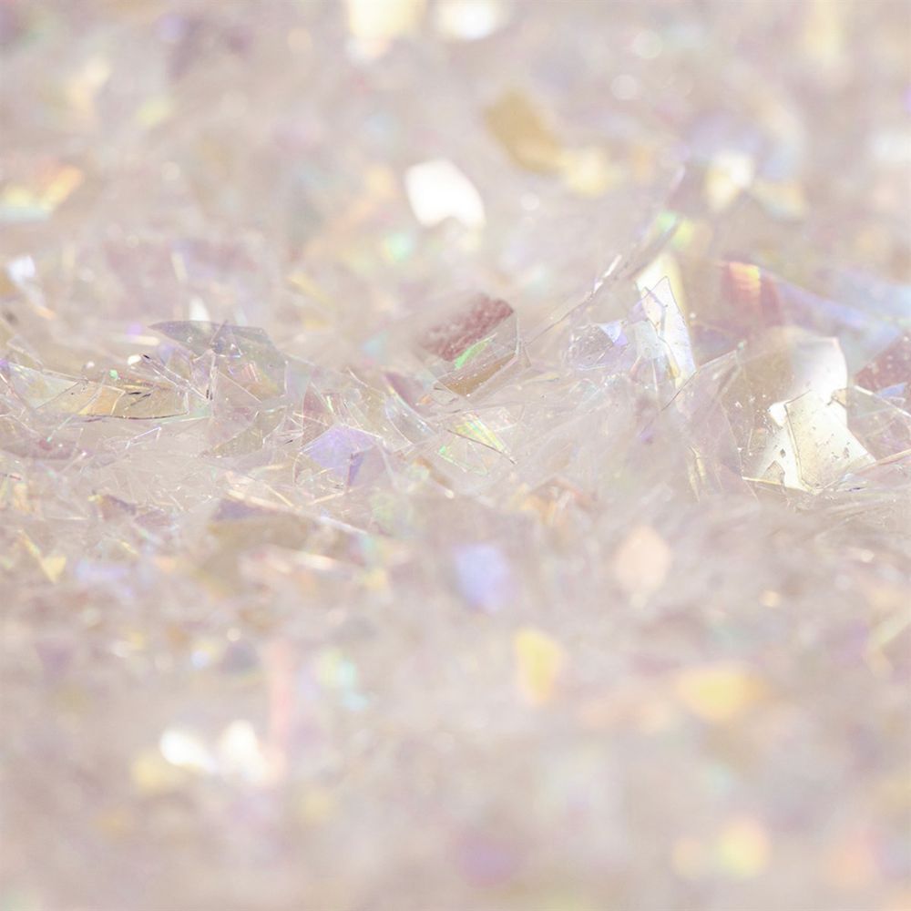 PME Syötävä Glitter Irisoiva Valkoinen Crystal