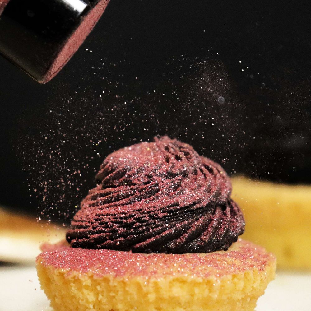 PME Spiselig Glitterpulver Rosa