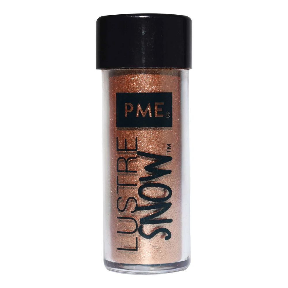 PME Spiselig Glitterpulver Rosegull