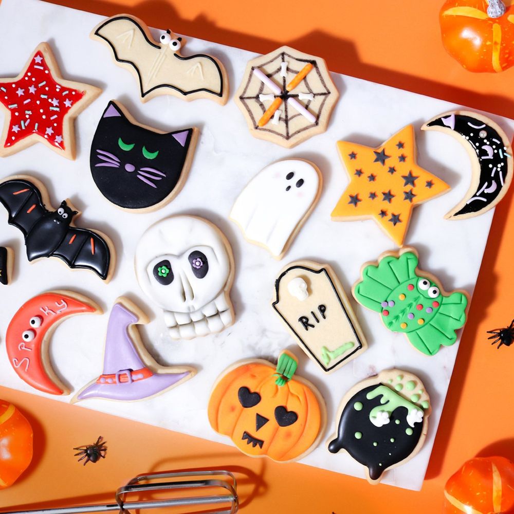 PME Halloweenaiheiset Keksimuotit
