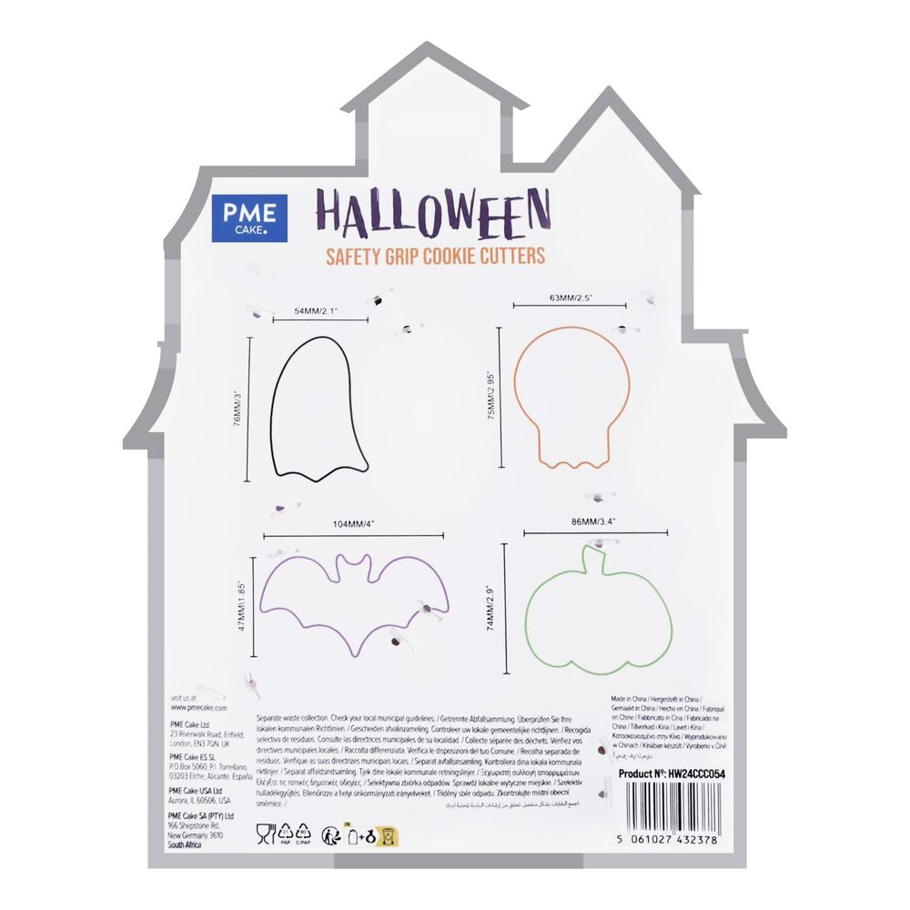 PME Halloween-keksimuotit Mukavalla Oteosalla